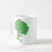 Mug Brocoli tournant (Devant gauche)