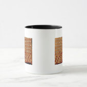 Mug Broderie de Phulkeri d'Indien (Centre)