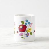 Mug Broderie hongroise de fleur d'OPUS (Centre)
