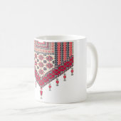 Mug Broderie palestinienne traditionnelle (Devant droit)