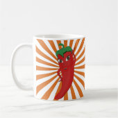 Mug Broderie Red Hot Pepper Diva Faux (Gauche)