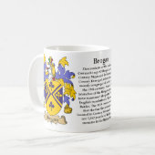 Mug Brogan, l'origine, la signification et la crête (Devant gauche)