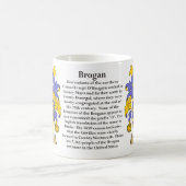 Mug Brogan, l'origine, la signification et la crête (Centre)
