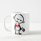 Mug Broken Heart Valentine  (Gauche)