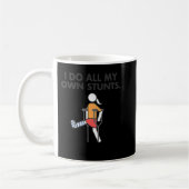 Mug Broken Leg pour les filles et les femmes, je fais  (Gauche)