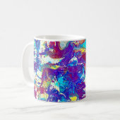 Mug Broken Mood Ring Series No. 1 – Fractured Spectrum (Devant gauche)