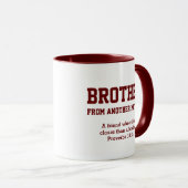 Mug Bromance | FRÈRE D'UNE AUTRE MÈRE | chrétien (Devant droit)