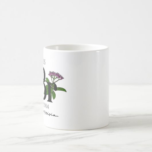 Mug Bromine florale, élément (Centre)