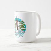 Mug Bromley Mountain Pérou Vermont US logo du ski (Devant droit)