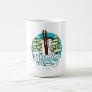 Mug Bromley Mountain Pérou Vermont US logo du ski