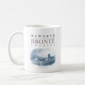 Mug Bronte Country avec Haworth Church et Parsonage (Gauche)