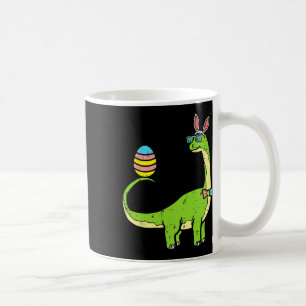 Mug Brontosaurus Bunny Oeufs Oeufs Jour de Pâques Dino