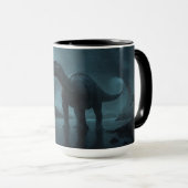 Mug Brontosaurus Écologie amusante (Devant droit)