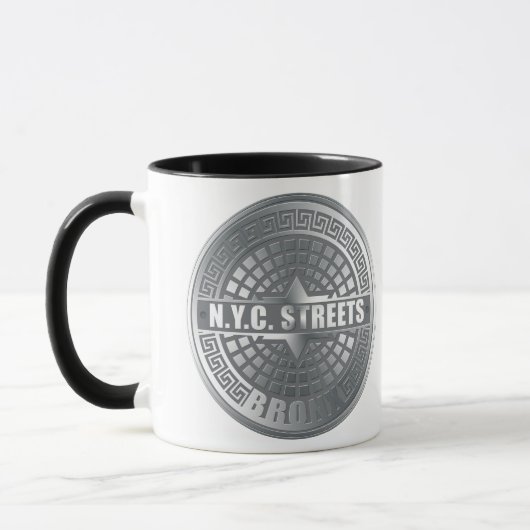 Mug Bronx de couverture de trou (Gauche)
