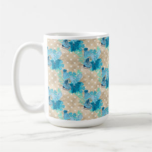 MUG BRONZAGE AVEC COULEUR D'EAU BLEUE HIVER GLACE SKAT