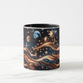 Mug - Bronze Celestial Moon (Centre)