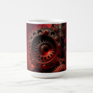 Mug Bronze Steampunk Mandelbrot Fractal