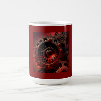 Mug Bronze Steampunk Mandelbrot Fractal