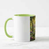 Mug Brook de printemps avec canards/fleurs (Gauche)