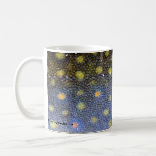 Mug Brook Trout Scales (Gauche)