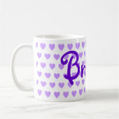 Mug Brooke en violet (Gauche)