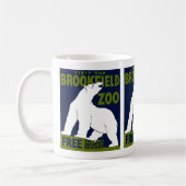 Mug Brookfield Zoo, Programme d'art fédéral Poster 193 (Gauche)