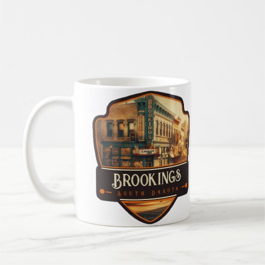 Mug Brookings, Dakota du Sud | Vintage (Gauche)