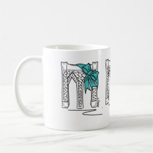 Mug Brooklyn Bridge New York Noël Hanoukka Holiday