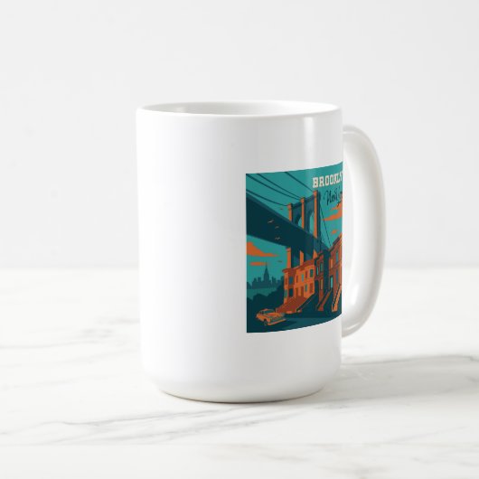 Mug Brooklyn New York (Devant droit)