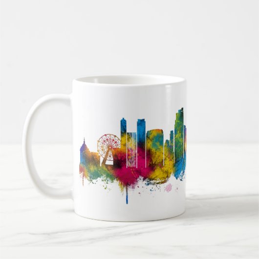 Mug Brooklyn New York Skyline (Gauche)