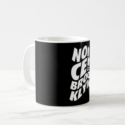 Mug Brooklyn Noice 99 (Blanc) (Devant gauche)