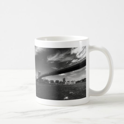 Mug Brooklyn noir panoramique (Droite)