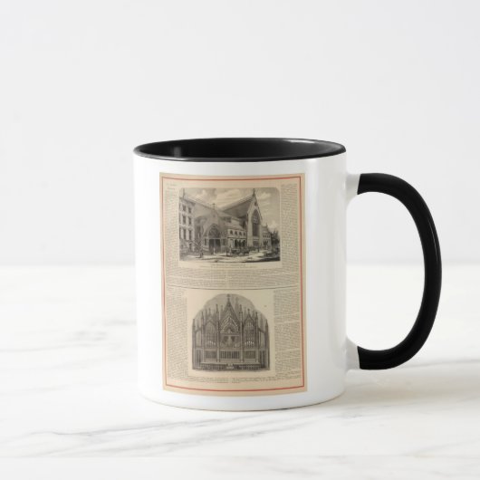Mug Brooklyn Tabernacle Grande Orgue construite (Droite)
