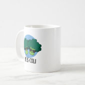 Mug Bros-coli Fantaisie Veggie Brocoli Pun (Devant gauche)