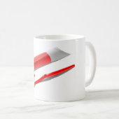 Mug Brosse À Dents Et Presse-Dents (Devant droit)