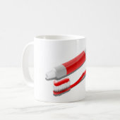 Mug Brosse À Dents Et Presse-Dents (Devant gauche)