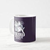 Mug Brosse à lait - Chats à couchage mignon (Devant gauche)