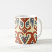 Mug Brosse calligraphique : Vintage sans joint (Devant droit)