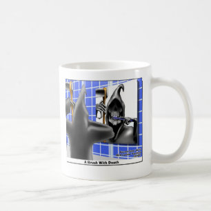 Mug Brosser avec la mort Cadeaux drôles T-shirts et ob
