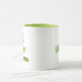 Mug Brosses à aquarelle colorée à café (Centre)