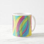 Mug Brosses Abstraites colorées (Devant droit)