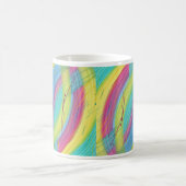 Mug Brosses Abstraites colorées (Centre)