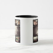Mug Brother moderne Meilleurs amis Dark Photo Collage (Centre)