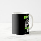 Mug Brother Of The Birthday Boy Matching Video Game Bi (Devant droit)