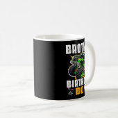 Mug Brother Of The Birthday Boy Monster Truck Family M (Devant droit)