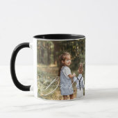 Mug Brother Script Heart Grateful Chaque instant Photo (Gauche)