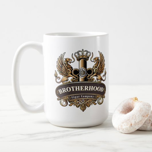 Mug Brotherhood Cigar Company (Avec donut)