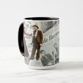 Mug Brouette mignonne de Parker et de Clyde (Devant gauche)