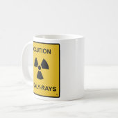 MUG BROUILLAGE À RAYONS SAINS (Devant gauche)