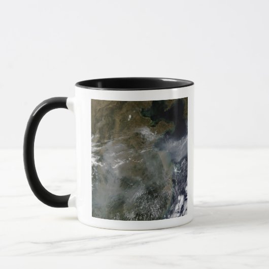Mug Brouillard à travers la plaine de la Chine du Nord (Gauche)
